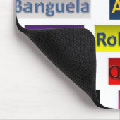 mousepadの武道のcapoeira愛 マウスパッド (コーナー)