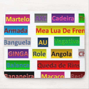 mousepadの武道のcapoeira愛 マウスパッド