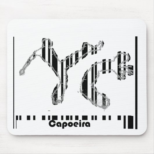 mousepadのcapoeiraのバーコード マウスパッド (正面)