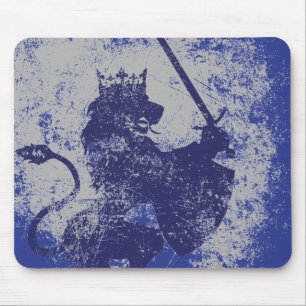 Mousepadグランジなライオン王 マウスパッド