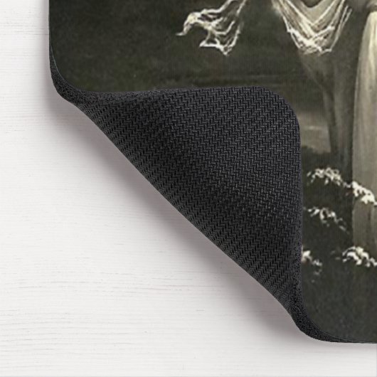 Mousepadヴィンテージの馬のビクトリアンな女性 マウスパッド (コーナー)