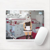 mousepad.ハッピーアニバーサリー。プードルドッグ マウスパッド (マウス)