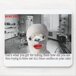 mousepad.ハッピーバースデー.アルパカ マウスパッド