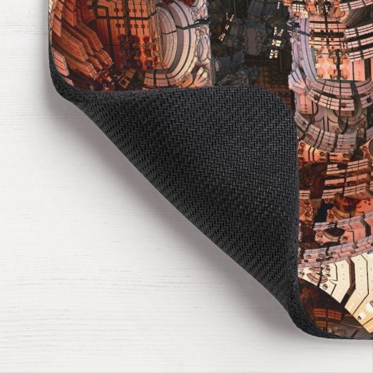 Mousepad 3D Fraktal - Mandelbulb マウスパッド (コーナー)