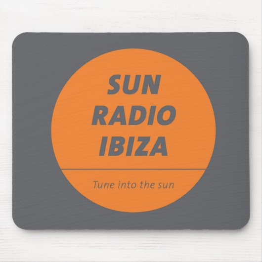 Mousepad by Sun Radio Ibiza マウスパッド (正面)