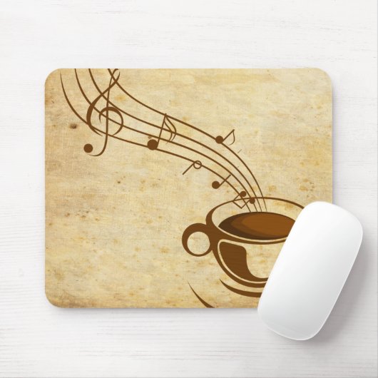 Mousepad cafe com musica マウスパッド (マウス)