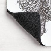 Mousepad Chihuahua Vibes マウスパッド (コーナー)