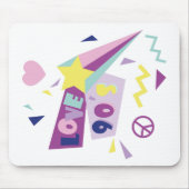 Mousepad "crazy 90s" マウスパッド (正面)