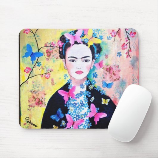 Mousepad da Frida Khalo マウスパッド (マウス)