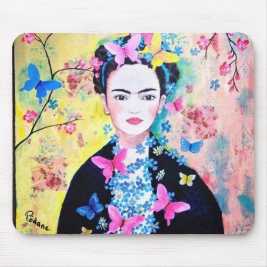 Mousepad da Frida Khalo マウスパッド (正面)