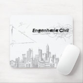 Mousepad Engenharia Civil マウスパッド (マウス)
