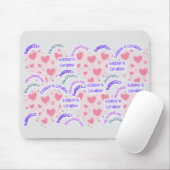 Mousepad " Everyday is Caturday" Pawsitive vibes  マウスパッド (マウス)