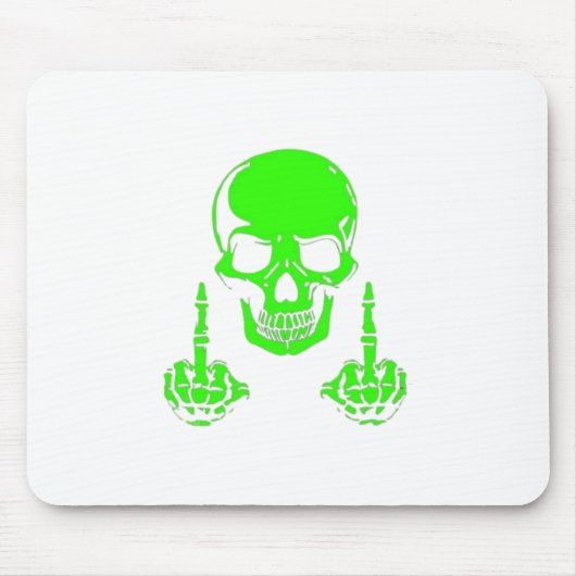 Mousepad exclusivo caveira verde !! マウスパッド (正面)