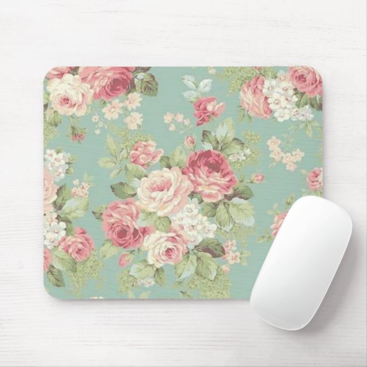 Mousepad Flowers マウスパッド (マウス)