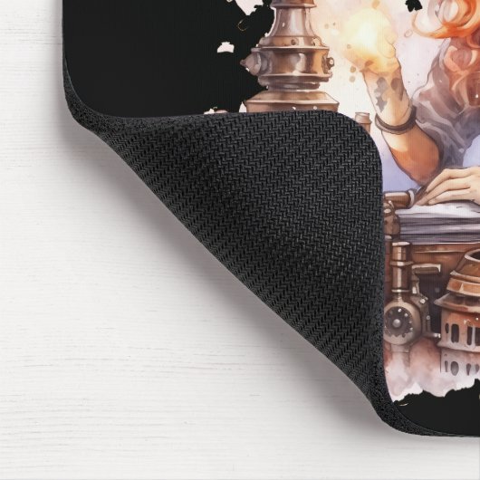 Mousepad Halloween Steampunk マウスパッド (コーナー)