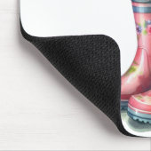 Mousepad-Hello Spring Floral Mouse Pad マウスパッド (コーナー)