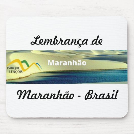 Mousepad lembrança de Maranhão マウスパッド (正面)