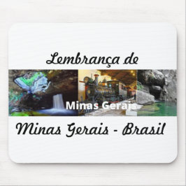 Mousepad lembrança de Minas Gerais マウスパッド