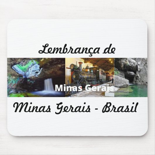 Mousepad lembrança de Minas Gerais マウスパッド (正面)