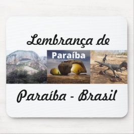 Mousepad lembrança de Paraíba マウスパッド