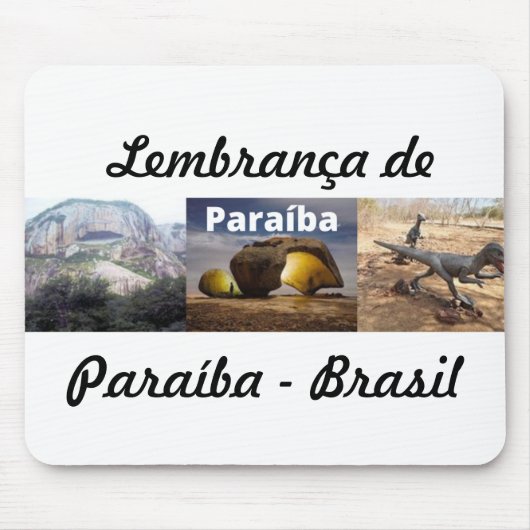 Mousepad lembrança de Paraíba マウスパッド (正面)