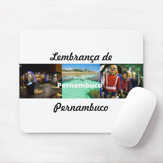 Mousepad lembrança de Pernambuco マウスパッド (マウス)
