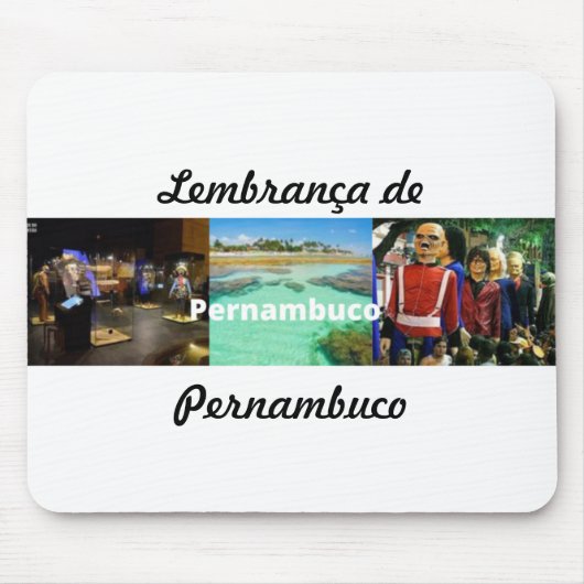 Mousepad lembrança de Pernambuco マウスパッド (正面)