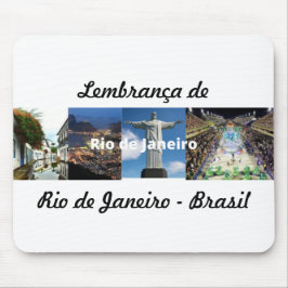 Mousepad lembrança de Rio de Janeiro マウスパッド
