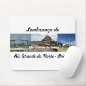 Mousepad lembrança de Rio Grande do Norte Brasil マウスパッド (マウス)