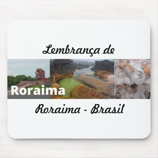 Mousepad lembrança de Roraima Brasil マウスパッド (正面)
