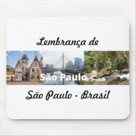 Mousepad lembrança de São Paulo Brasil マウスパッド