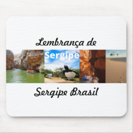 Mousepad lembrança de Sergipe Brasil マウスパッド