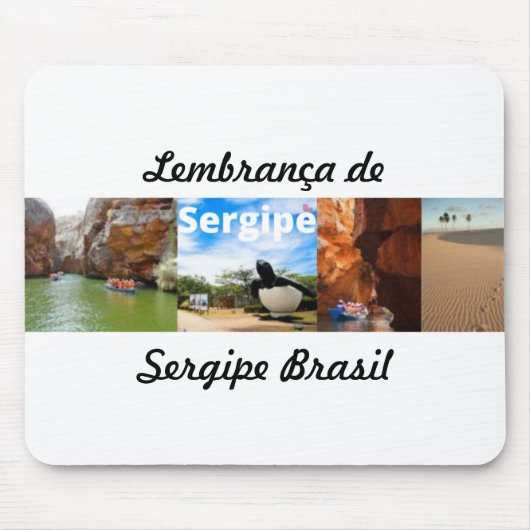 Mousepad lembrança de Sergipe Brasil マウスパッド (正面)