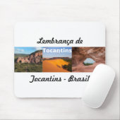 Mousepad lembrança de Tocantins Brasil マウスパッド (マウス)