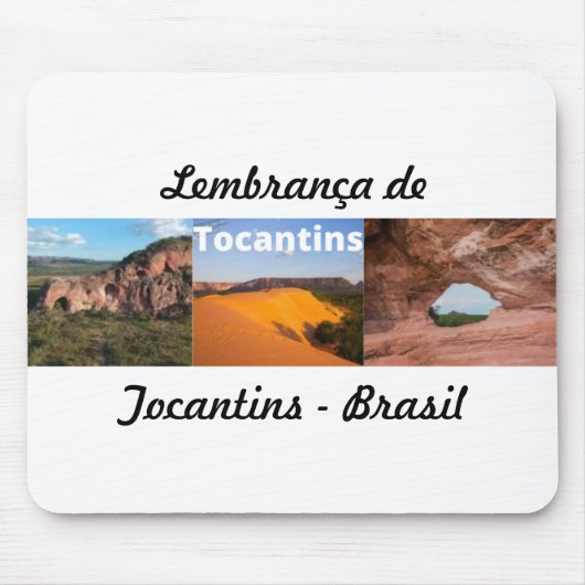 Mousepad lembrança de Tocantins Brasil マウスパッド (正面)