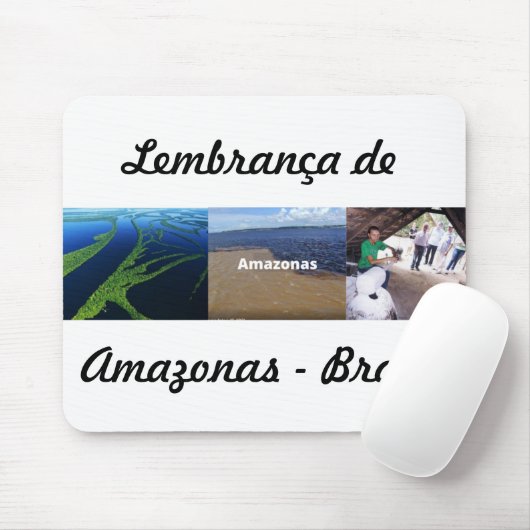Mousepad lembrança do Amazonas マウスパッド (マウス)