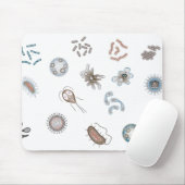 MousePad - microbiologia - Biomedicina マウスパッド (マウス)