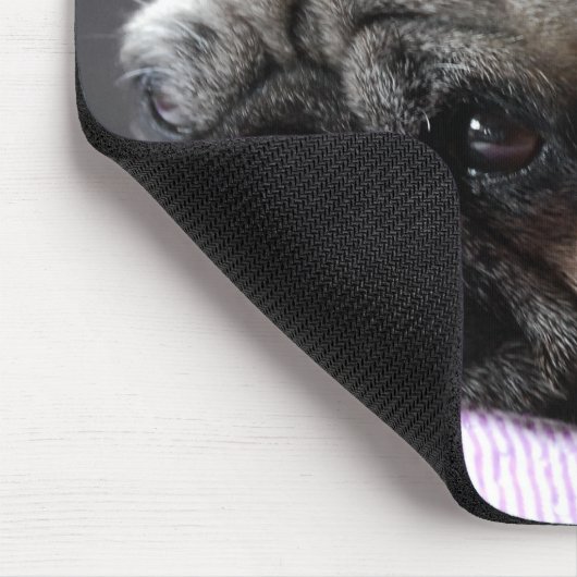 Mousepad Mops Carlin Pug マウスパッド (コーナー)
