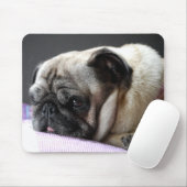 Mousepad Mops Carlin Pug マウスパッド (マウス)