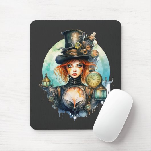 Mousepad Olhar do Tempo Steampunk マウスパッド (マウス)