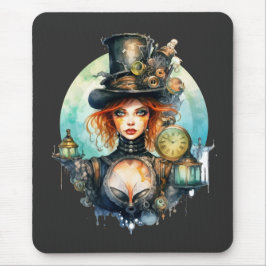 Mousepad Olhar do Tempo Steampunk マウスパッド