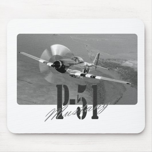 Mousepad P-51 Mustang マウスパッド (正面)