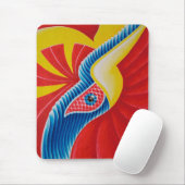 Mousepad pássaro serpente マウスパッド (マウス)