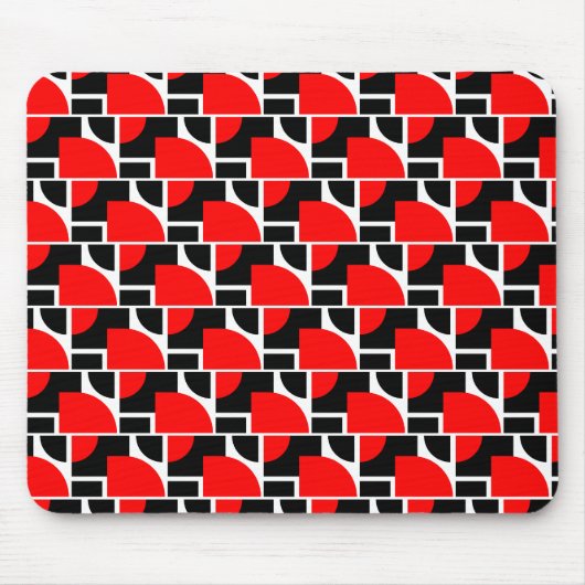 Mousepad Red Pattern AAA マウスパッド (正面)