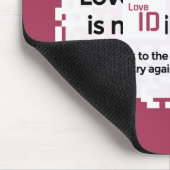 Mousepad - RED - QR - PURE Collection マウスパッド (コーナー)