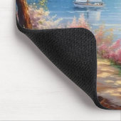 Mousepad | Sailboats in Distance マウスパッド (コーナー)