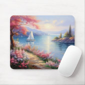 Mousepad | Sailboats in Distance マウスパッド (マウス)