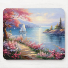 Mousepad | Sailboats in Distance マウスパッド