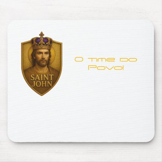 MousePad Saint John FC. マウスパッド (正面)