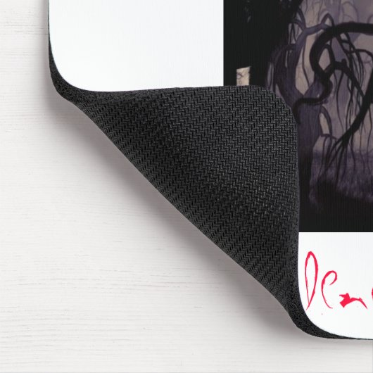 Mousepad Slenderman マウスパッド (コーナー)